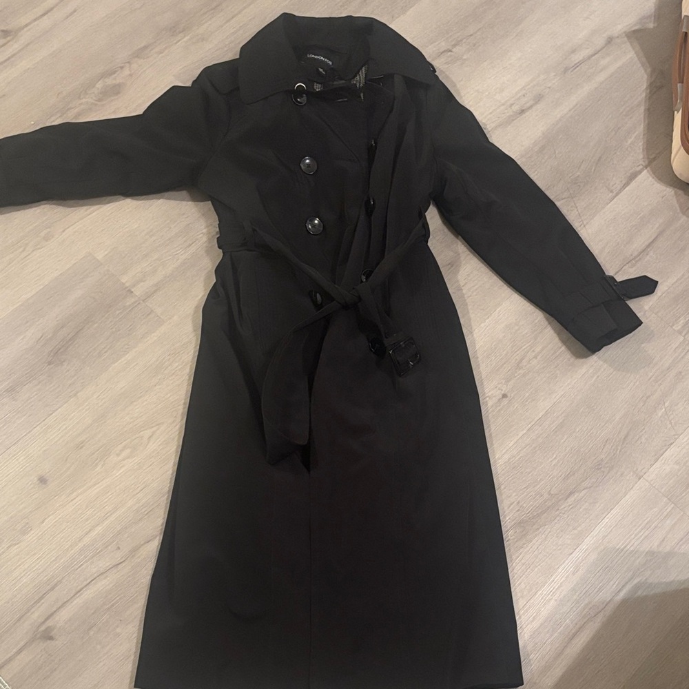 London Fog Black Outerwear